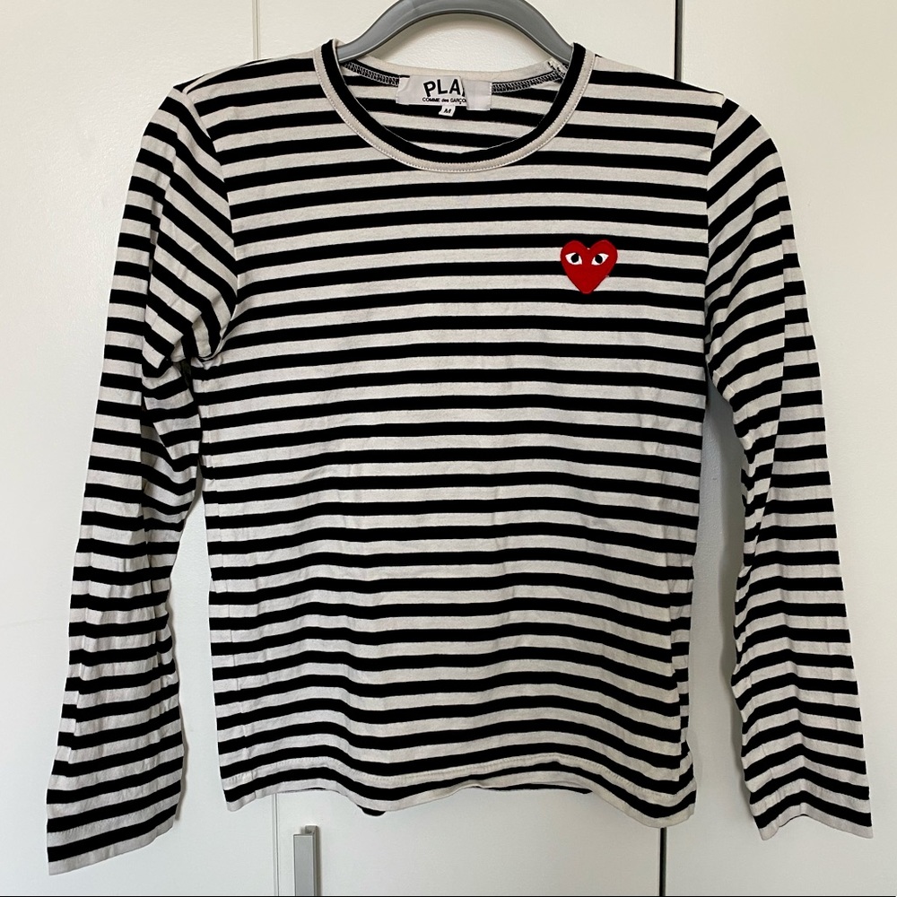 Comme des Garcons Play long sleeve tee
